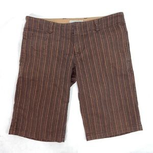 2217 stussy girl clothing (striped shorts)
